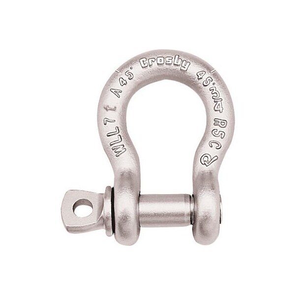 Crosby G-209A Galvanized Alloy Shackle SPA 7/8", 9-1/2T WLL